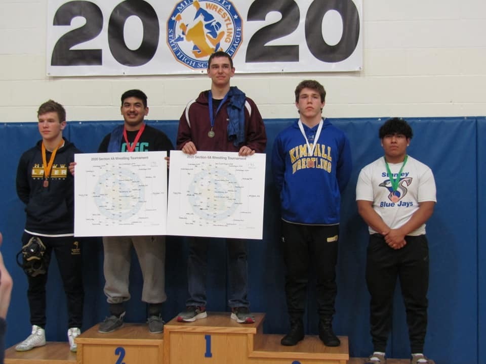 Top 5 Wrestlers; weckman going to state