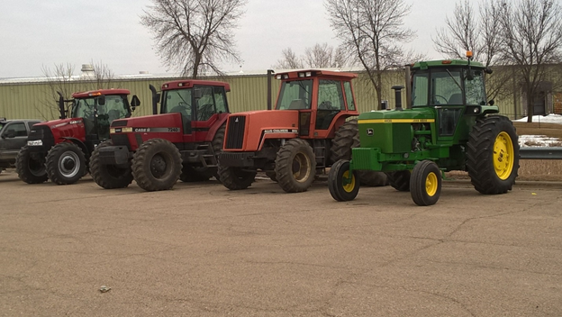 drive a tractor to school day