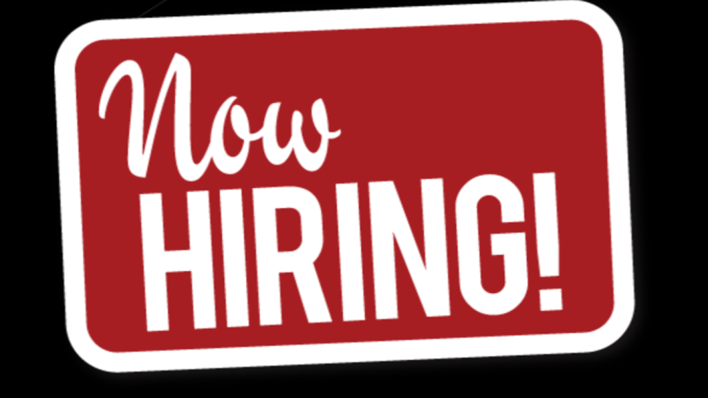now hiring