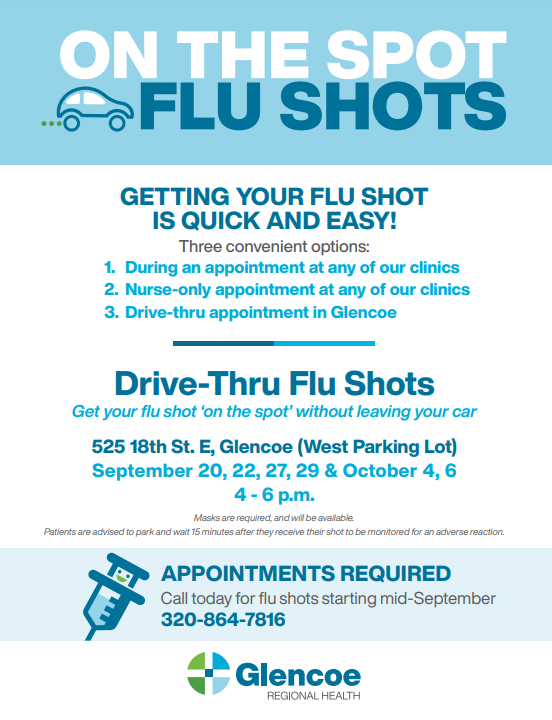 flu shot in glencoe