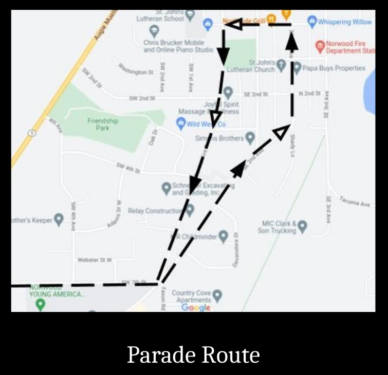 2022 parade route