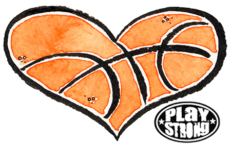Heart Shaped Basketball